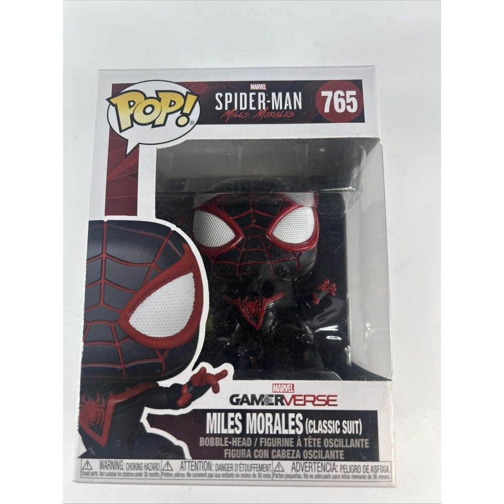 Funko Marvel Gamerverse Miles Morales Spider-Man Bobble-Head Pop! Vinyl #765